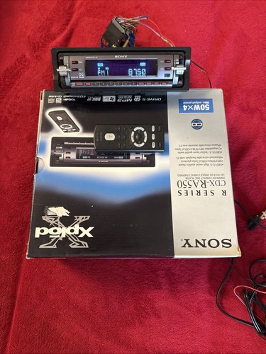 Sony cdx ra550 auto radio - auto, cd