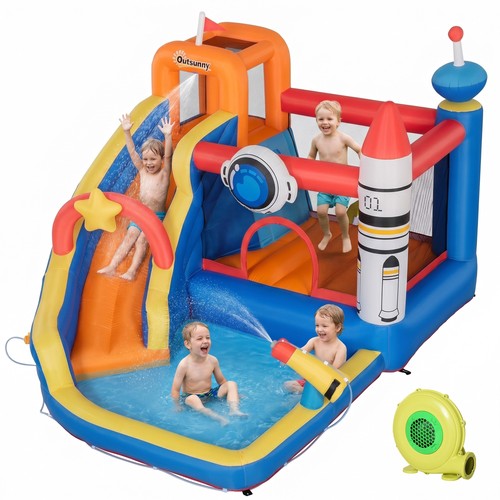 Outsunny gioco gonfiabile per - gonfiabile,