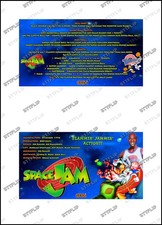 Sega Space Jam 1996 Cartes