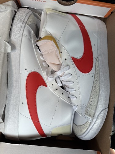 Nike blazers bianco rosso - 77,, bianco/rosso