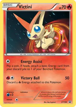 Victini xy189 pokemon xy - -,