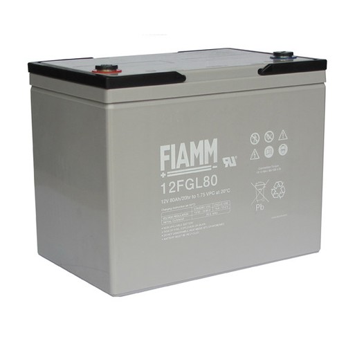 Batteria fiamm 12fgl80 12v - fiamm,