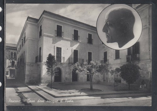 Cartolina pescara casa dove - pescara,