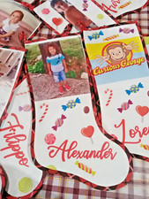 Calza befana con foto nome - befana,