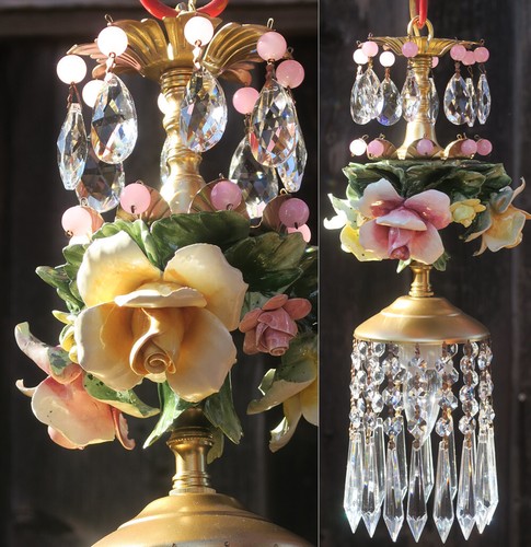 Porcelain capodimonte pink - porcelain,