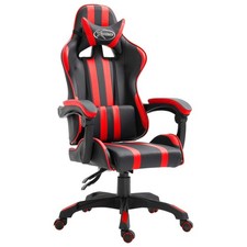 Sedia da Gaming Rossa PU