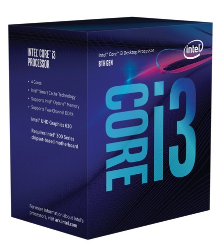 Processore intel core 8100 - processore, i3-8100