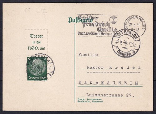 Germania 1940 offenbach - germania,
