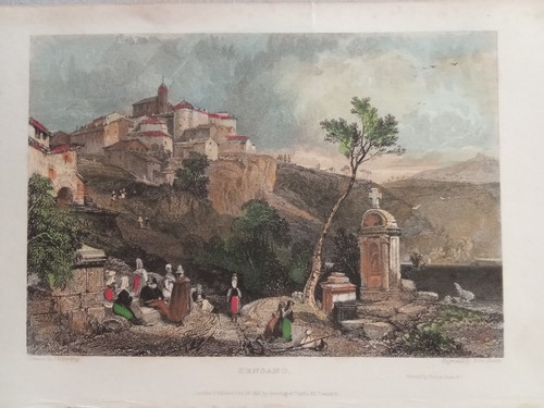 Incisione acciaio 1832 - acciaio,