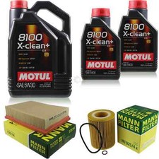 Motul 7 L 5W-30 olio motore + Mann per BMW E36 320i 328i E46 330i 325xi Coupé