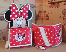 Portafoglio ragazza Disney piccolo Minnie, Nuovo con etichette