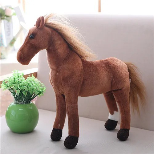 Peluche cavallo pollici - peluche,