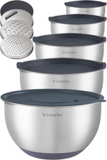 Set Di Ciotole in Acciaio INOX