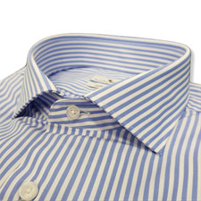 Camicia rigata stiro facile