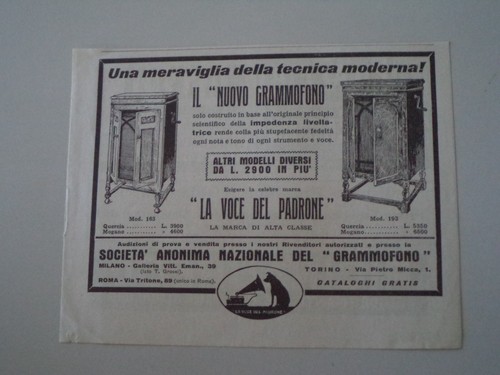 Advertising pubblicità 1928 - advertising,