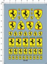 Decalcomanie FERRARI per