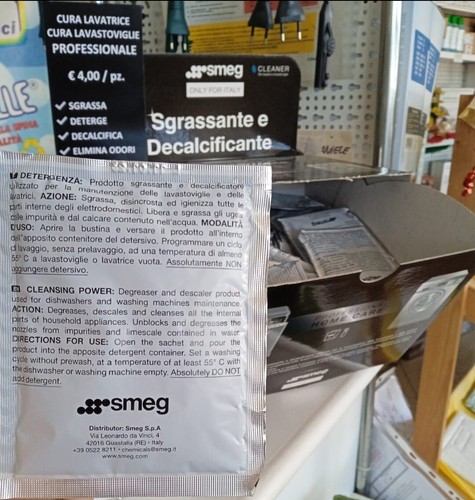 Decalcificante sgrassante smeg - decalcificante,