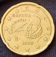 Moneta centesimi di euro - 20,