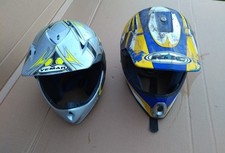 CASCO MOTO KBC + VEMAR MX XXS