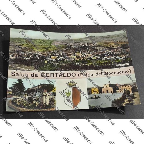 Cartolina certaldo patria - cartolina,