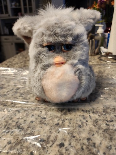 Vintage furby grigio - furby, rosa