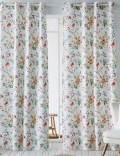 Set 2 Tende Andale Floreale con Occhielli - 100% Cotone - NAF NAF - 140 x 270 cm