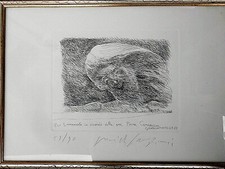 Pericle Fazzini incisione