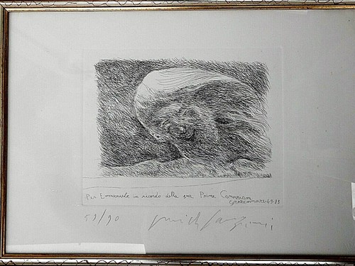 Pericle fazzini incisione - fazzini,