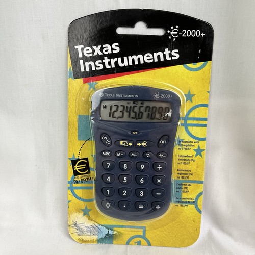 Texas instruments 2000 - texas, e-2000
