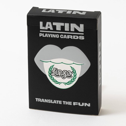 Carte gioco latin lingo - carte,