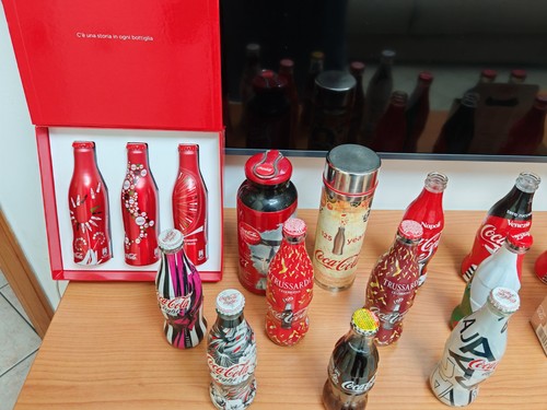 Bottiglie coca cola vintage - coca,