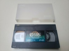 CASSETTE K7 VIDEO D-VHS DVHS VHS VIERGE 420 MINUTES MAGNETOSCOPE ENREGISTREMENT.