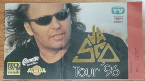 Vasco rossi biglietto - vasco,