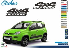 2 stickers Fiat PANDA 4x4 off