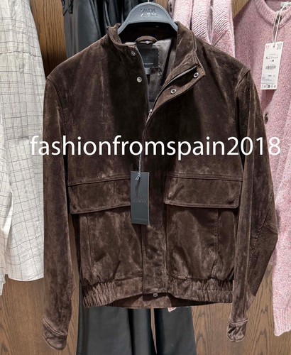 Zara giacca pelle scamosciata - zara,