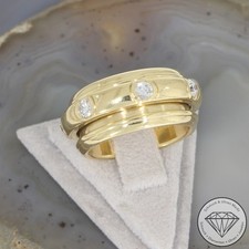 Anello girevole brillante