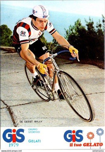 S27151 carte cyclisme willy - carte,
