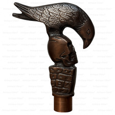 Teschio Raven Manico per