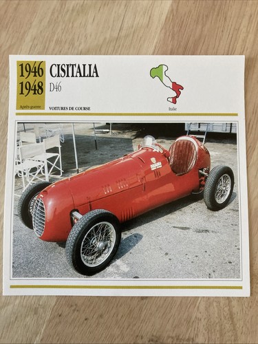 Cisitalia d46 1946 - cisitalia, 1948