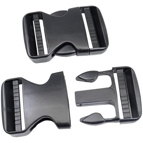Fibbie plastica sgancio - fibbie,