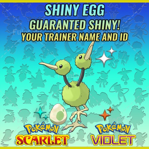 Doduo shiny egg - 6, iv