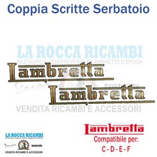 Scritte Adesive Serbatoio