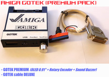 Gotek adapter cable Amiga DB23 Oled encoder buzzer rotary flash floppy USB KEY