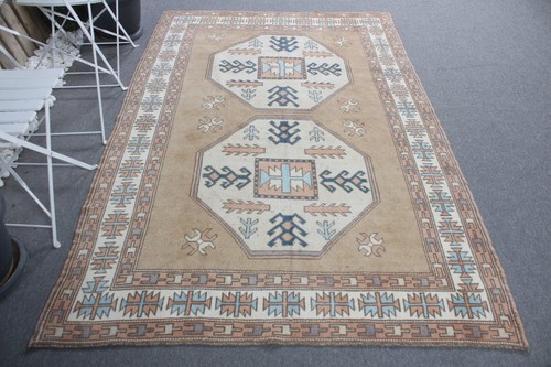 Tappeto turco vintage 5x7,4