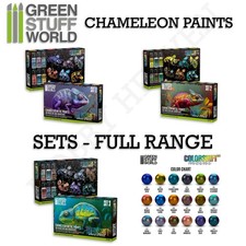 Green Stuff World Chameleon Paint Set - 6 set acrilici a colori 1-3