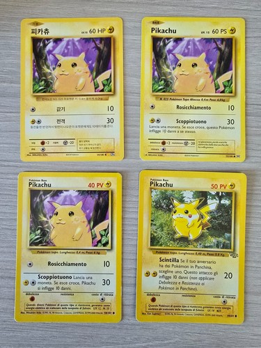 Carte pokémon pikachu card - carte,