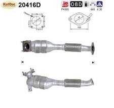 ✅ Catalizzatore per Ford