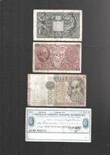 LOTTO BANCONOTE ITALIA