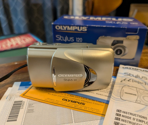 Olympus stylus 120 mm - olympus,