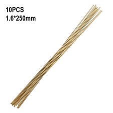 10pcs / Kit 1.6 250mm Ottone